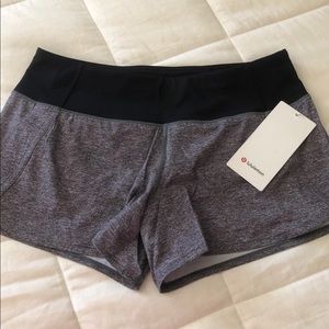 NWT Lululemon Run Times Shorts size 8